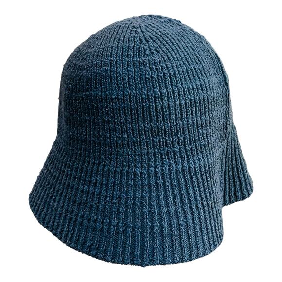 COS Womens Textured Bucket Hat Gray M/L Knit Cloche Boonie Sun Cap New With Tags main image 7